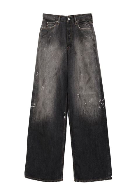 loose fit jeans 1981 man black ACNE STUDIOS | C00081900